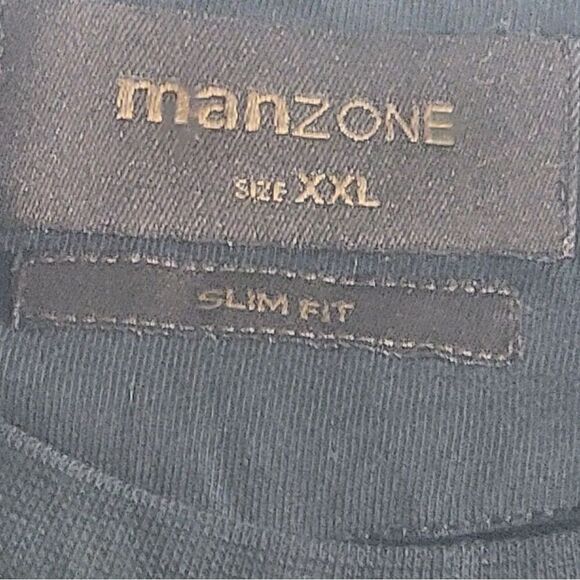 Mens 2XL Manzone Slim Fit Short Sleeve Shirt Wild Snake Gears - Picture 9 of 13